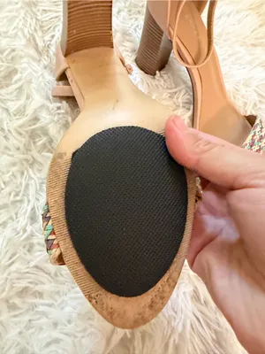 Madden Girl Bellaa Multicolor Woven Strappy Block Heel Sandals 9.5 thumbnail 3