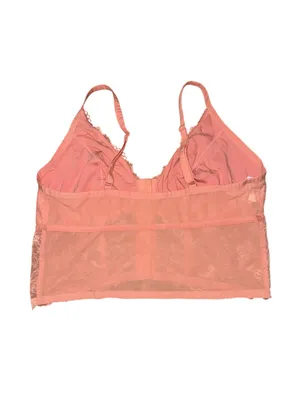 Colsie Target light pink lace corset bralette women’s size XL thumbnail 5