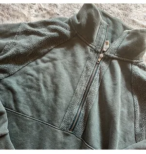 Victoria's Secret pink oversized medium half zip sweatshirt thumbnail 2