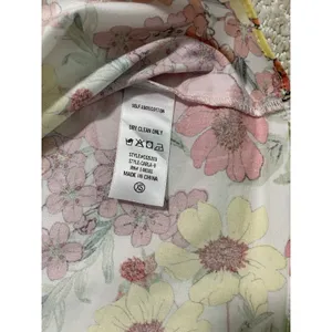Camisa Con Estampados De Flores Para Mujer Talla Xs Marca Buddy Y Love Algodón thumbnail 12