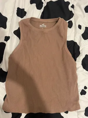 Hollister Ribbed High Neck Tank thumbnail 1