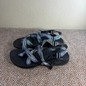 Chacos Z/2 Classic Sport Hiking Blue Aztec Straps Sandals Women Sz 8 Boho Casual thumbnail 3