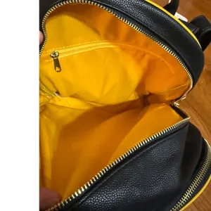 New Disney The Lion King Broadway Musical‎ Mini Backpack Black Yellow Simba thumbnail 4