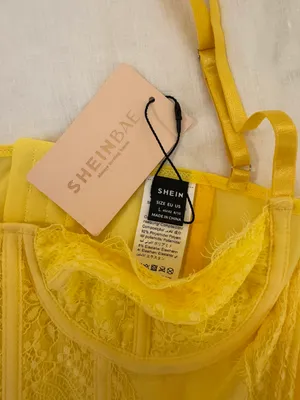 Yellow Corset Top thumbnail 2