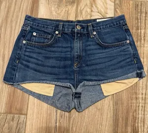 Rag & Bone Jean Denim Shorts Frayed Cut-offs thumbnail 1