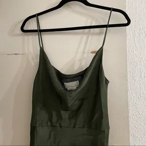 Anthropologie Maxi Green Dress thumbnail 3