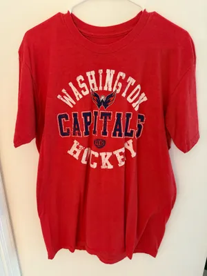Washington Capitals Old Time Hockey NHL T-Shirt thumbnail 1