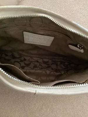 Coach White Hamilton Tassel Hobo Vintage thumbnail 8