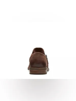 NEW Clarks Camzin Pace Bootie Brown SZ-7.5 Ruched Low Heel Ankle thumbnail 7