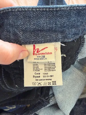 Vintage Citizens of Humanity Jeans Low Rise Bootcut made in USA size 28 thumbnail 5
