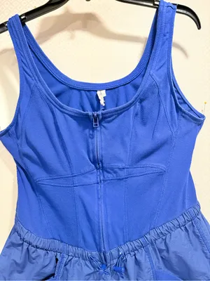 Daily Practice Anthropologie Jumpstart Sleeveless Romper One-Piece Outfit Sz L thumbnail 9