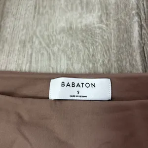 Babaton Light Brown Longsleeve Bodysuit Fitted Contour Aritzia Size Small thumbnail 4