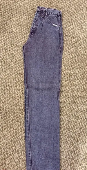 Purple Wrangler Vintage Jeans High-Waisted thumbnail 1