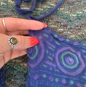 Coverup Dress Purple thumbnail 5