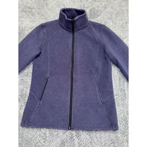 Lululemon Women's Insculpt Jacket Full Zip Track Navy Blue Size 10 thumbnail 2