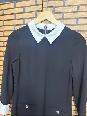 Tommy Hilfiger black and white dress size 4 thumbnail 3