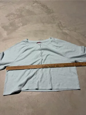 Victoria’s Secret Light Blue mint Pajama Set large thumbnail 5