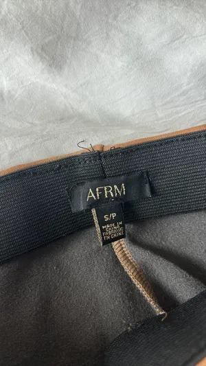 AFRM Leather Leggings thumbnail 3