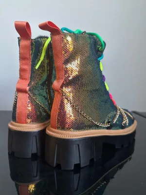 Combat Boots Multiple Size 6 thumbnail 3