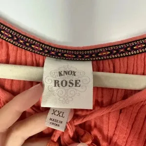 Knox Rose Peach Gauze Puff Sleeve Short Romper // Size XXL thumbnail 7