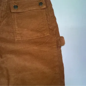 Free People Copper Rust Kyo Corduroy Utility Pants Size 6 Burnt Orange Cargo thumbnail 5