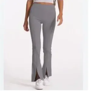 Vuori Gray Flare Pants with Slit Large Lux Rib Bootcut Pant thumbnail 2