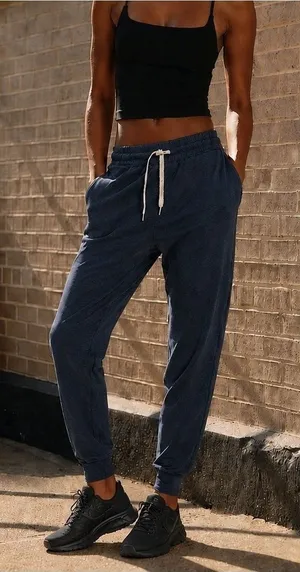 Vuori Ponto Performance‎ Jogger Mens Medium Charcoal Heather VW303-L Athleisure thumbnail 1