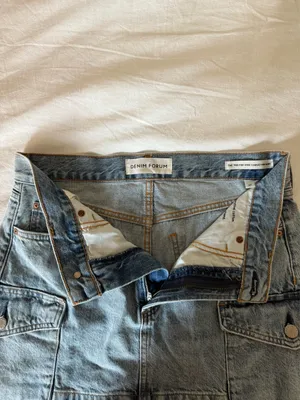 Aritzia Denim Skirt Mini thumbnail 5