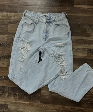 PacSun Mom Jeans Light Wash Distressed Size 24 thumbnail 1
