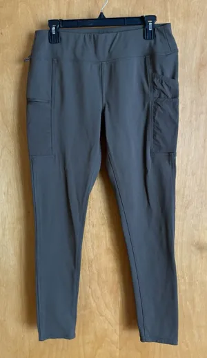 Carhartt Leggings Women's Medium‎ Green Force Fitted Lightweight Utility 103609 thumbnail 1