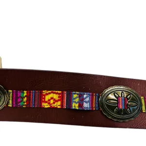 Steve Madden Aztec Brown Belt M/L thumbnail 9