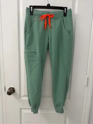 Figs Women's Zamora Pants- Jade Muhima - Skinny Jogger Scrub Limited Edition thumbnail 4