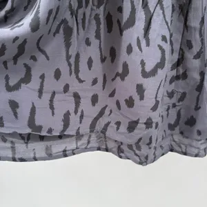Rails Dress SZ Large Jasmine Ash Cheetah Animal Smock Waist Long Sleeve Button thumbnail 13