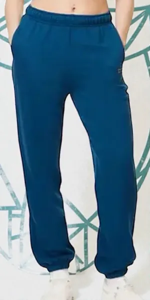 Alo Yoga Accolade Sweatpant Joggers Blue Leisure Comfort Athletic‎ Stretch S/M thumbnail 1