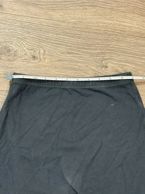 Brandy Melville Classic Dark Gray Cotton Biker Shorts One Size thumbnail 4