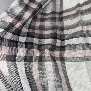 American Eagle Outfitters Scarf Black White Plaid Oversized Acrylic Scarf‎ NWT thumbnail 7