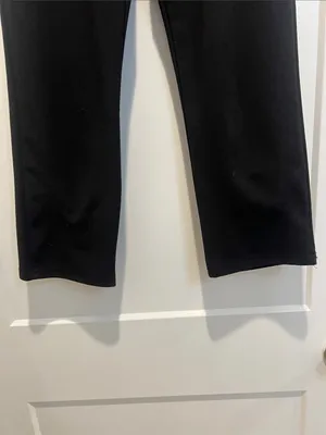Soho Apparel Black Paperbag Waist Women’s Pants with Tie size medium. thumbnail 4