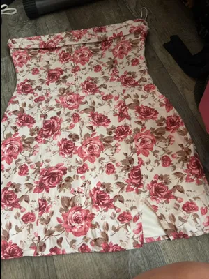 Altard State strapless floral dress size M thumbnail 6