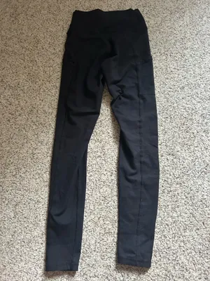 OFFLINE by Aerie Black High-Rise Leggings with pockets thumbnail 2
