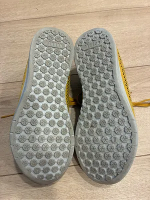NOBULL Suede Perforated Trainers Mustard Yellow Size Men’s 8/Women’s 9.5 thumbnail 9