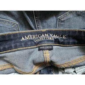 American Eagle Outfitters Super Super Stretch Wash Jeans Women Size 4 Skinny thumbnail 3