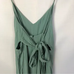 Topshop Mint Green Tie Back Slip Midi Dress 8‎ thumbnail 6