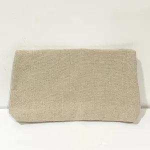 Christian Dior Beige Canvas Cosmetic Bag CD logo Full Zip‎ thumbnail 6