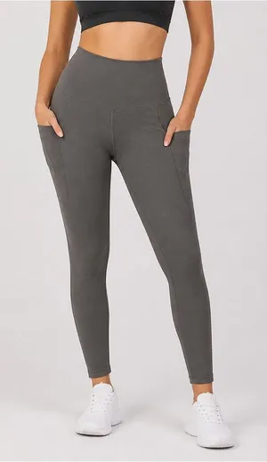 Offline by Aerie Real Me 7/8 High-Rise Leggings XS – Charcoal Gray, Like New thumbnail 1