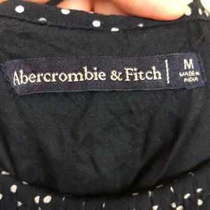 Abercrombie & Fitch Women’s Polka Dot Blue White Crossover Straps Mini Dress thumbnail 9