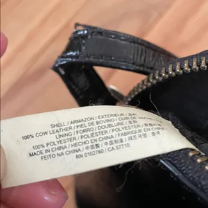 Kate Spade Black Leather Crossbody bag purse thumbnail 8