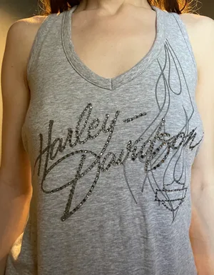 lace up tank top thumbnail 3