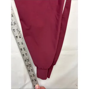 The Upside size large / 10 burgundy track pants joggers athletic gym thumbnail 9