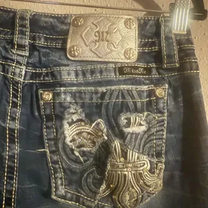 Miss Me Dark Blue Denim Jeans thumbnail 4