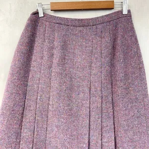 Vintage Womens Pleated Midi Skirt 12 Dark Academia Librarian Preppy Heritage thumbnail 6